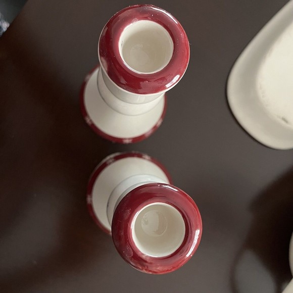 Royal Seasons Snowman Christmas Table Coffee/Dinner Set Holidays 8 pcs - Picture 9 of 12